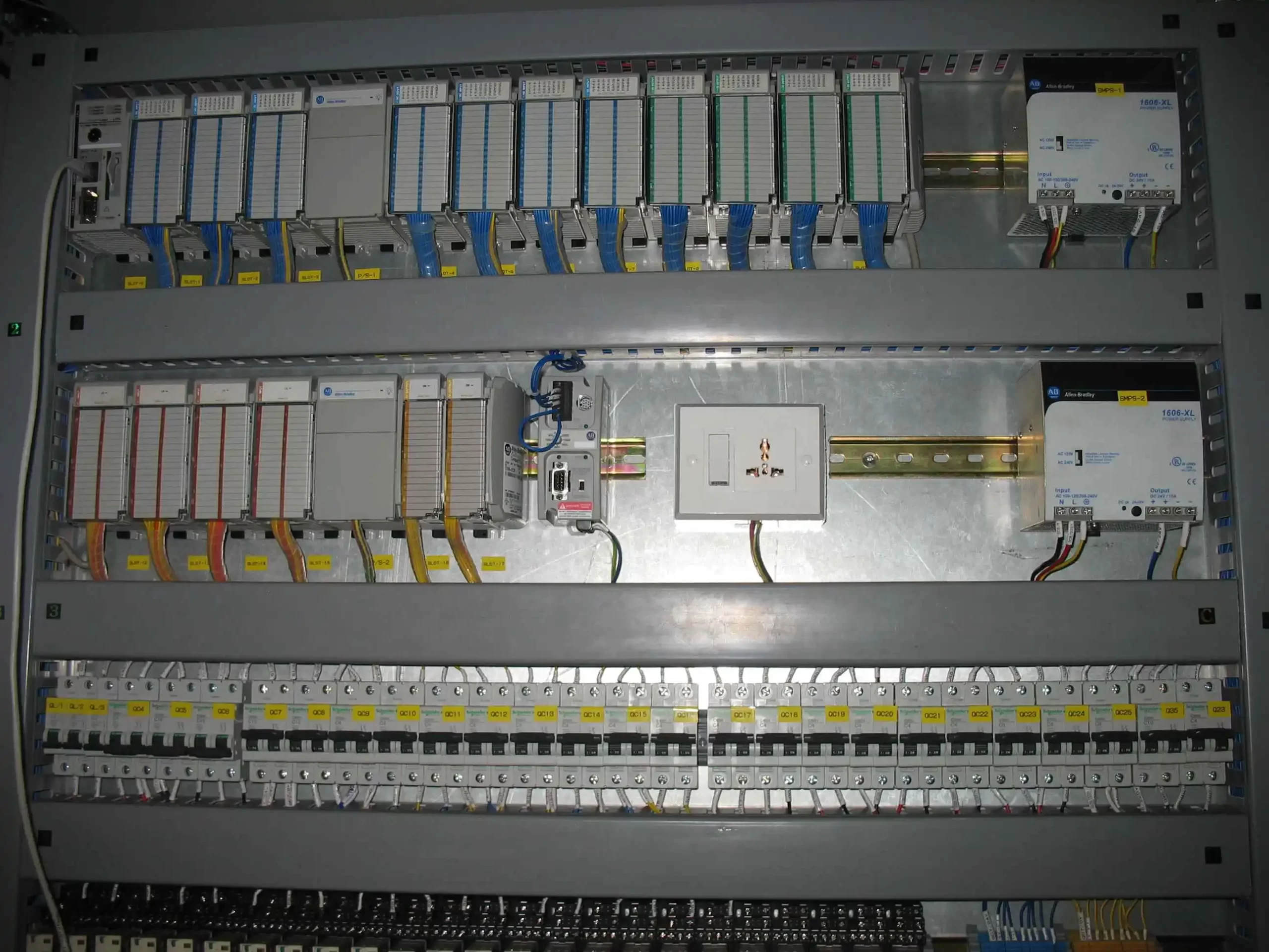 Electrical panel designed and customize by Microtronics Instruments (India)