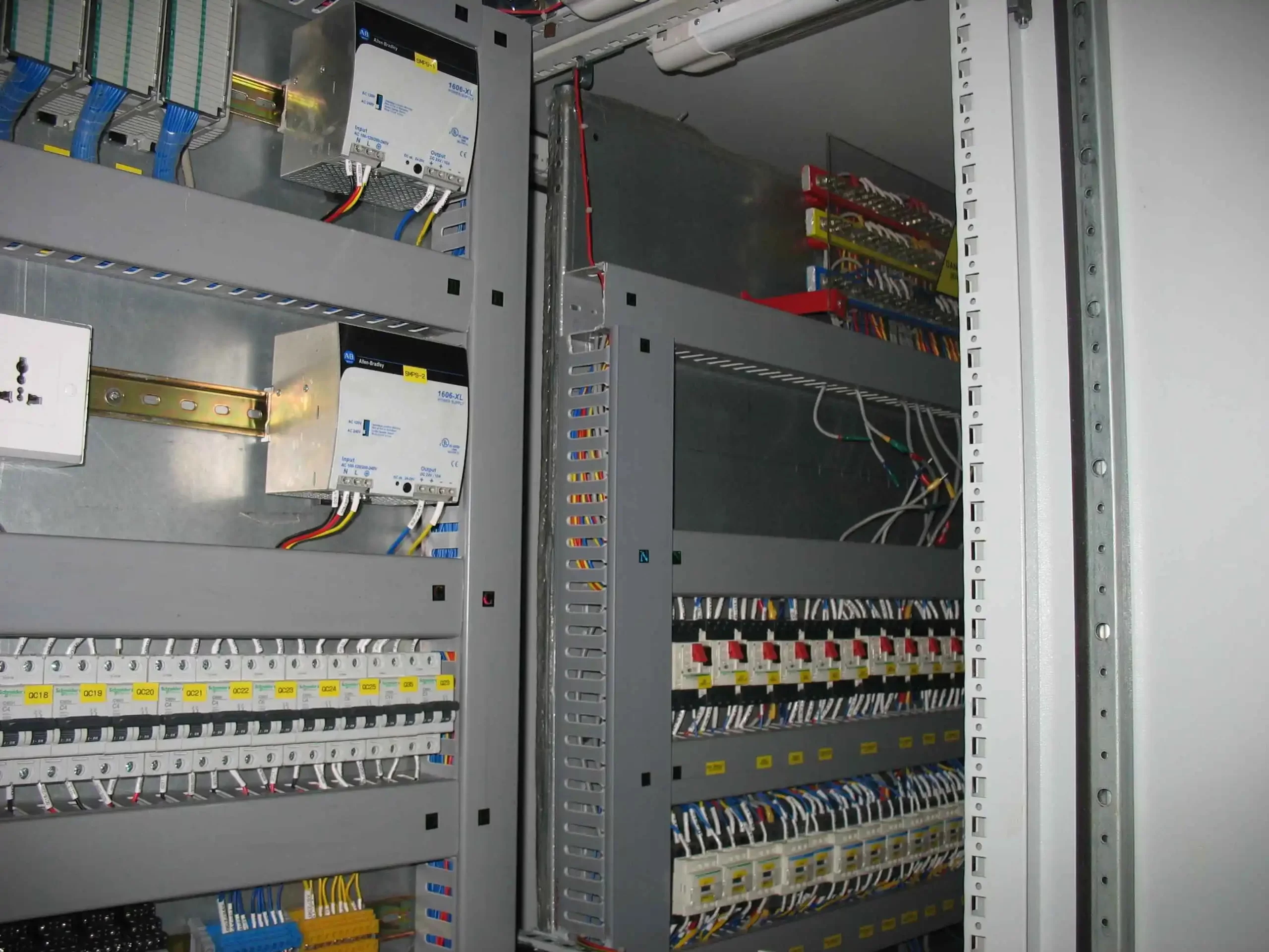 Instrumental and Electrical Control Panel designed by Microtronic Instruments (India)